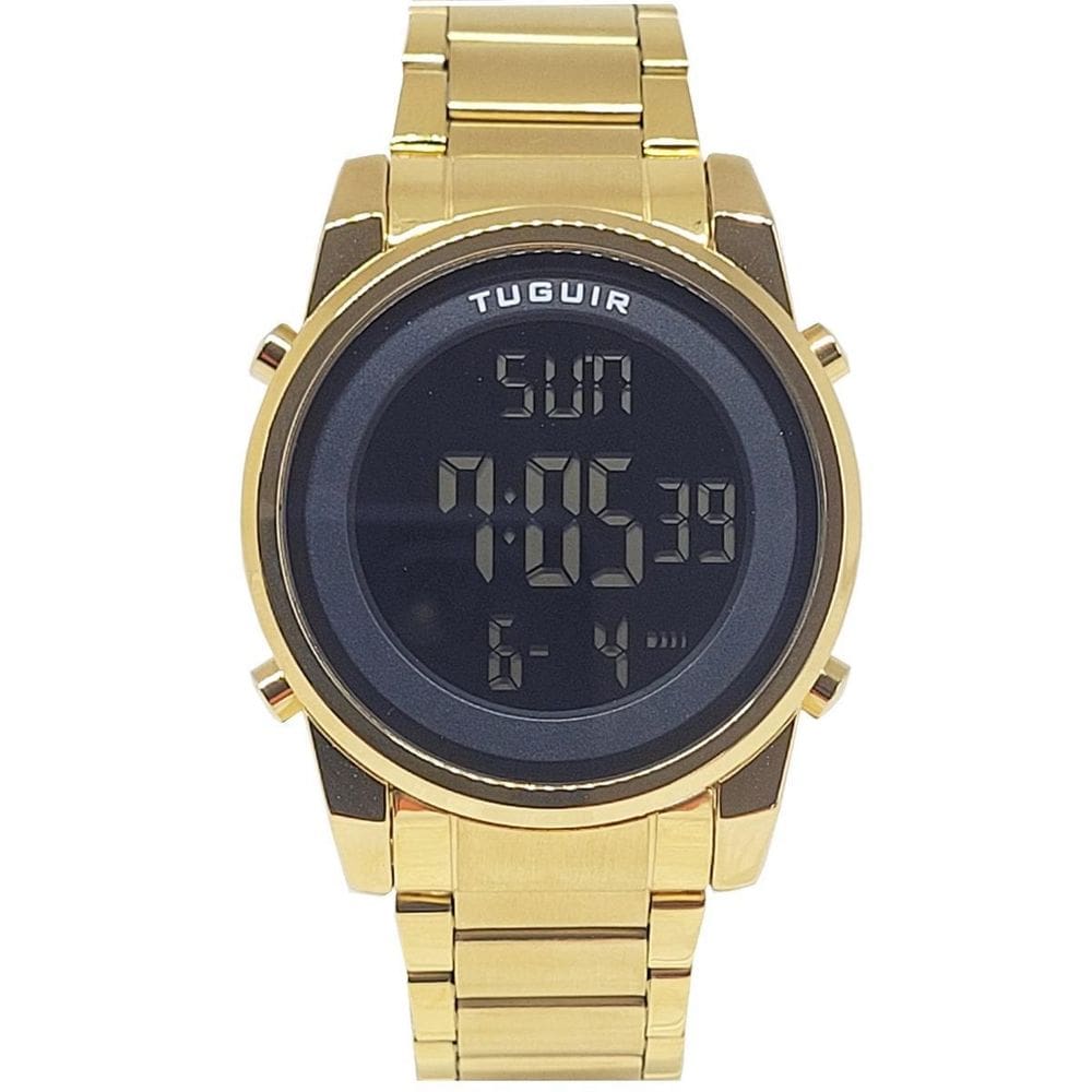 Relógio Masculino Tuguir Digital Tg30325 Dourado