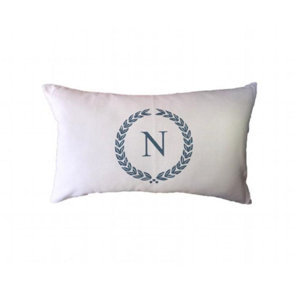 Capa De Almofada 50X30 Letra N