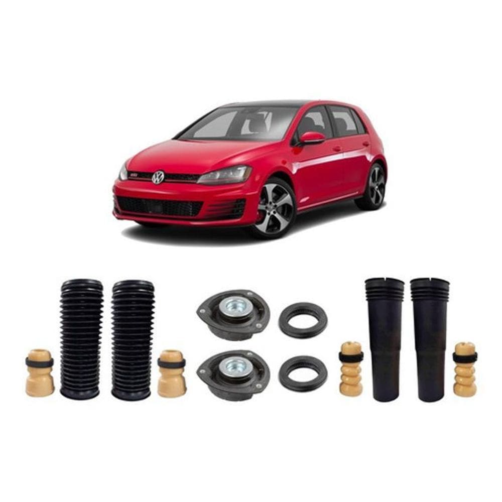 4 Kit Do Amortecedor Dianteiro Traseiro Golf 2016 2017 2018
