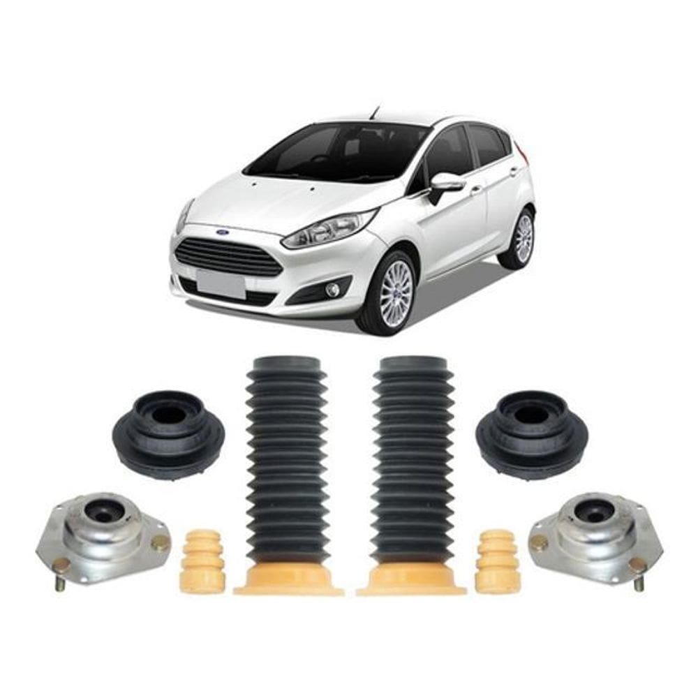 Kit Coxim Batente Amortecedor Dianteiro Fiesta 2011 2012 13