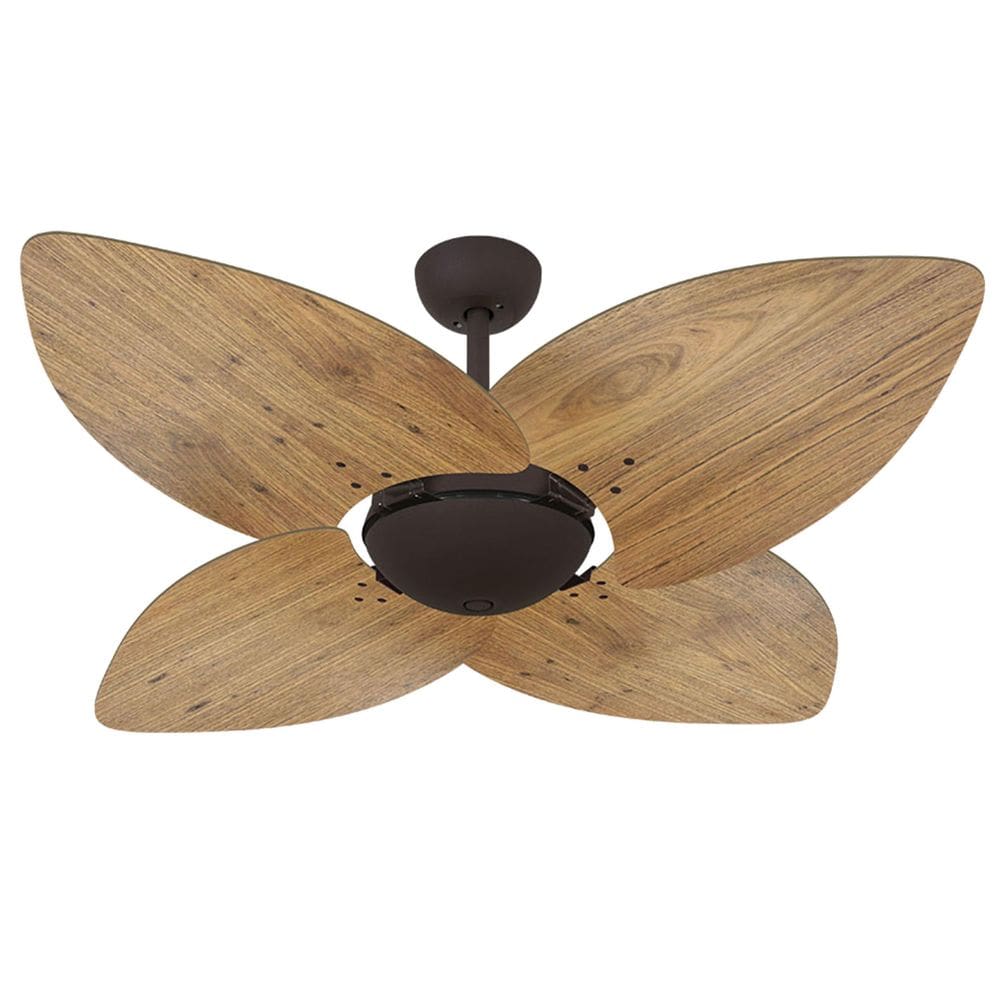 Ventilador De Teto Volare Marrom Office Dunamis Freijó 220V