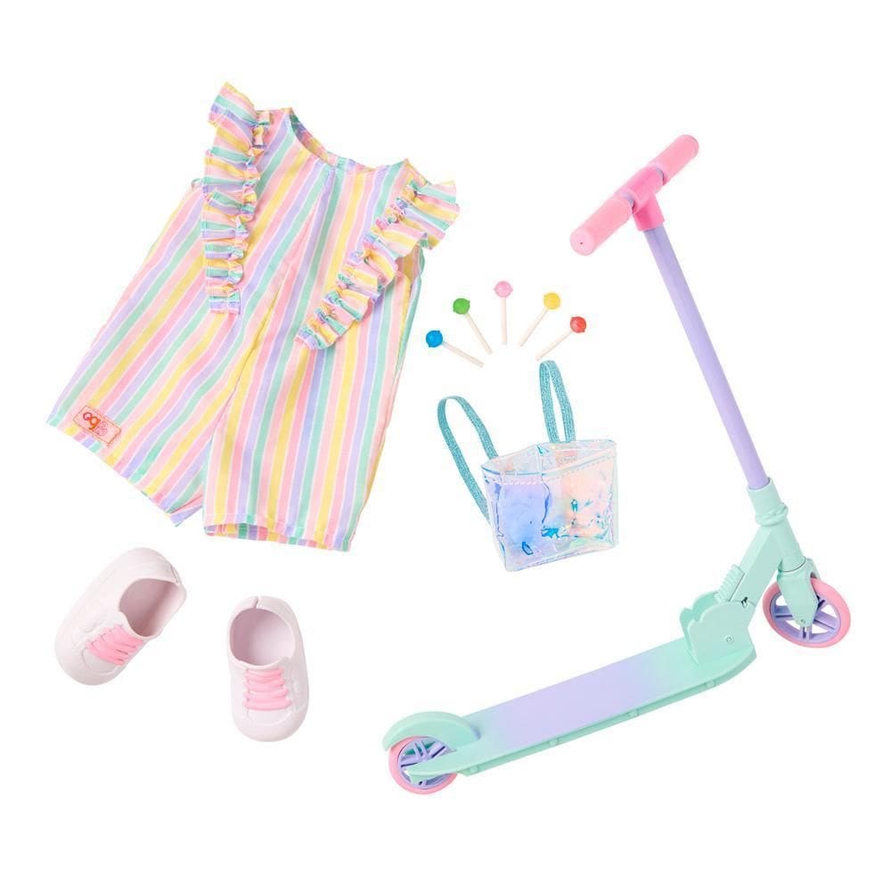 Conjunto De Roupa Our Generation Com Scooter