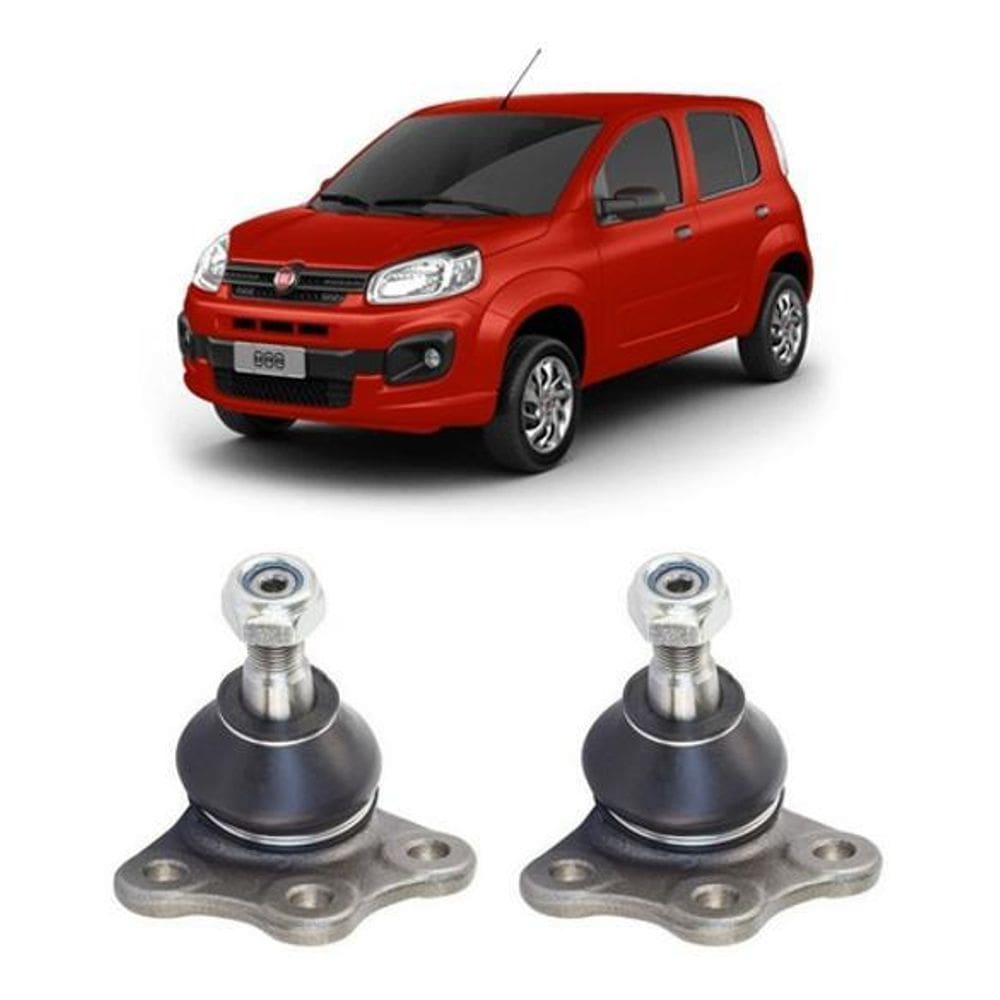 Kit 2 Pivô Inferior Dianteiro Fiat Uno 16 2017 2019 2020