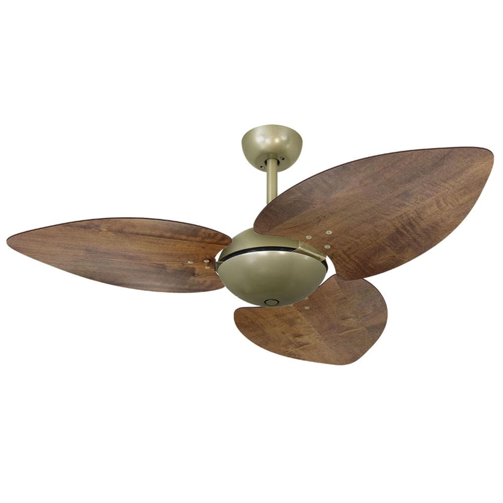 Ventilador De Teto Volare Gold Office Dunamis Imbuia 220V