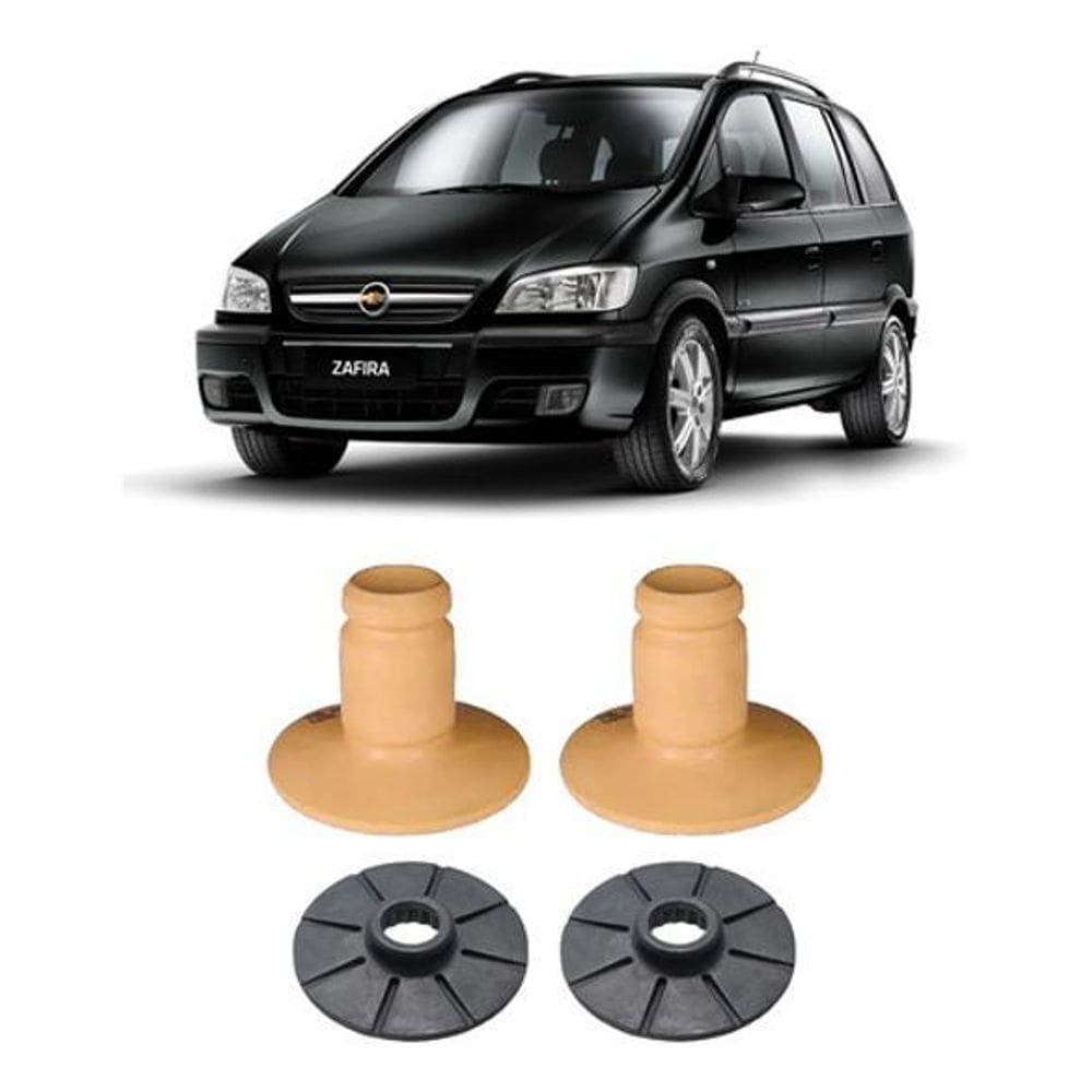 Par Batente Calço Suspensão Traseira Zafira 2001 2002 2003
