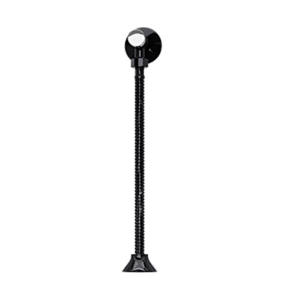 Válvula Descarga Mictório Auto Flexivel Preto 30Cm Blukit