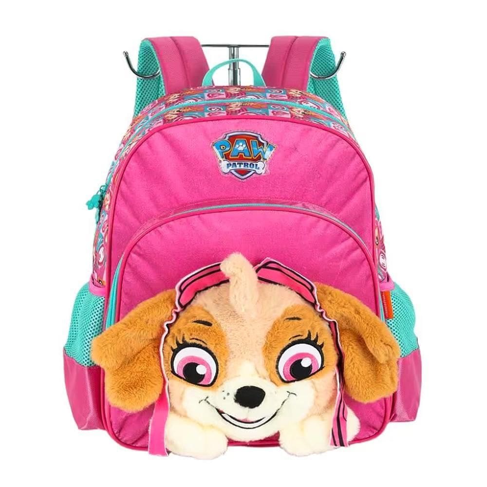 Mochila De Costas Escolar Infantil Pp Paw Patrol Pelúcia