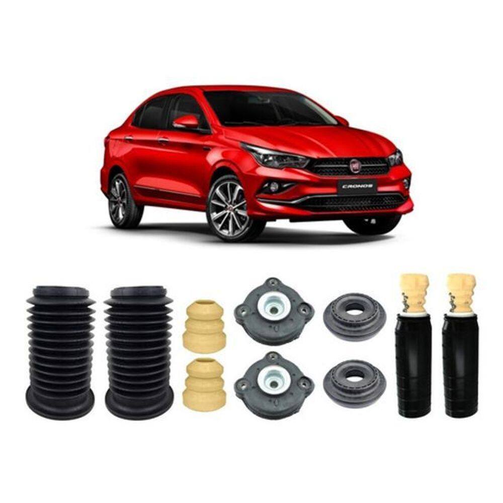 4 Kit Amortecedor Dianteiro Traseiro Cronos 2018 2019 2020