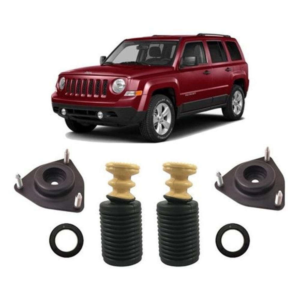 Kit Batente Suspensão Dianteira Jeep Patriot 2007 2008 09