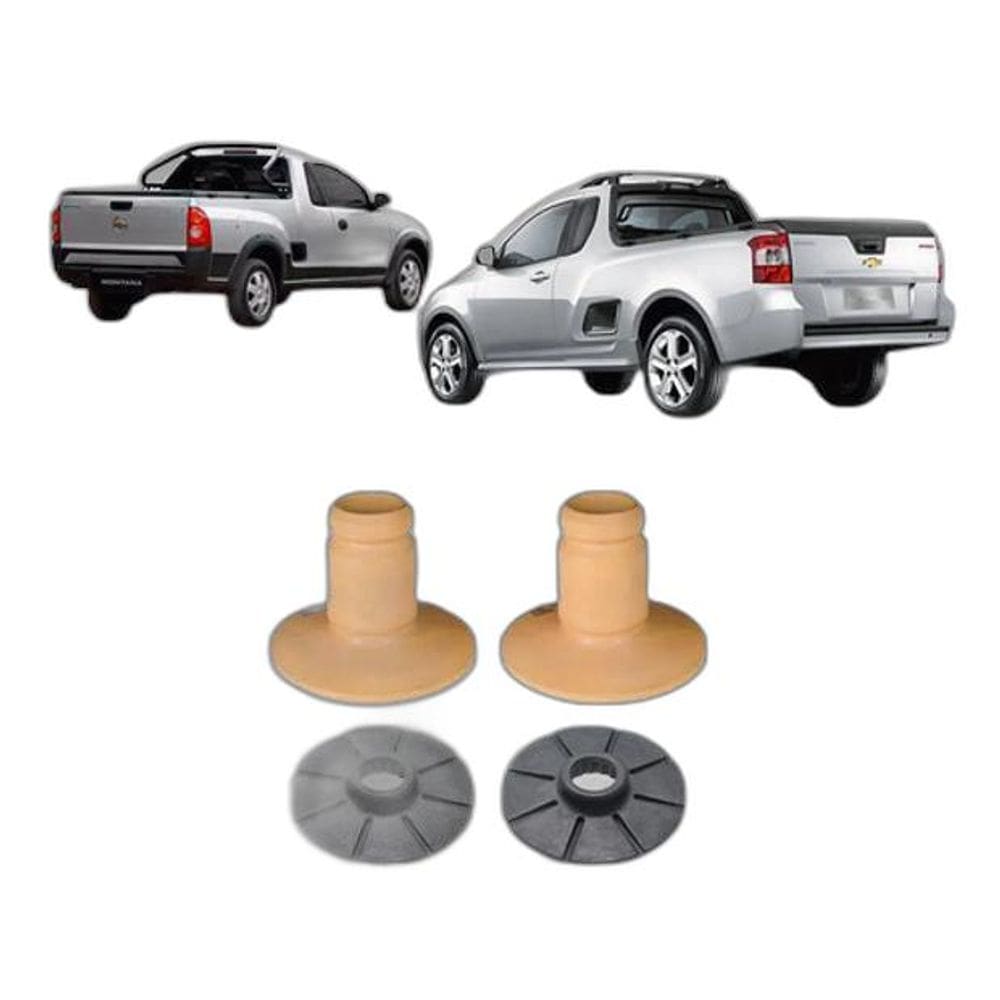 Par Batente Calço Suspensão Traseira Montana 2003 2004 2005