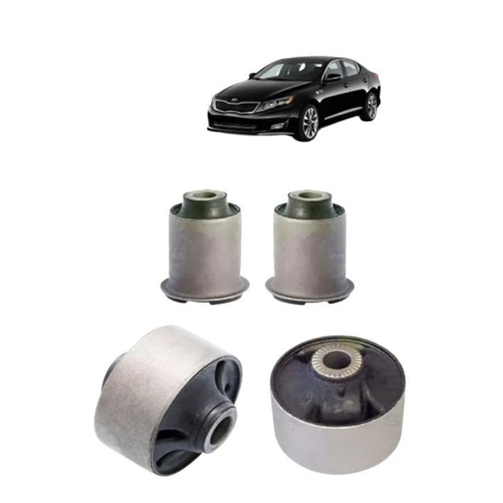 Kit 4 Bucha Bandeja Balança Kia Optima 12 2013 2014 2015
