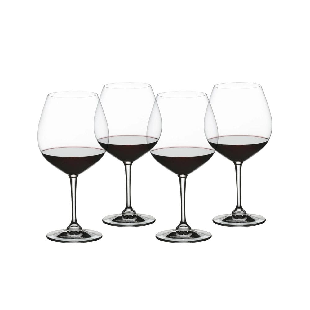 Conjunto 4 Taças De Cristal Nachtmann Vivino Burgundy 700Ml