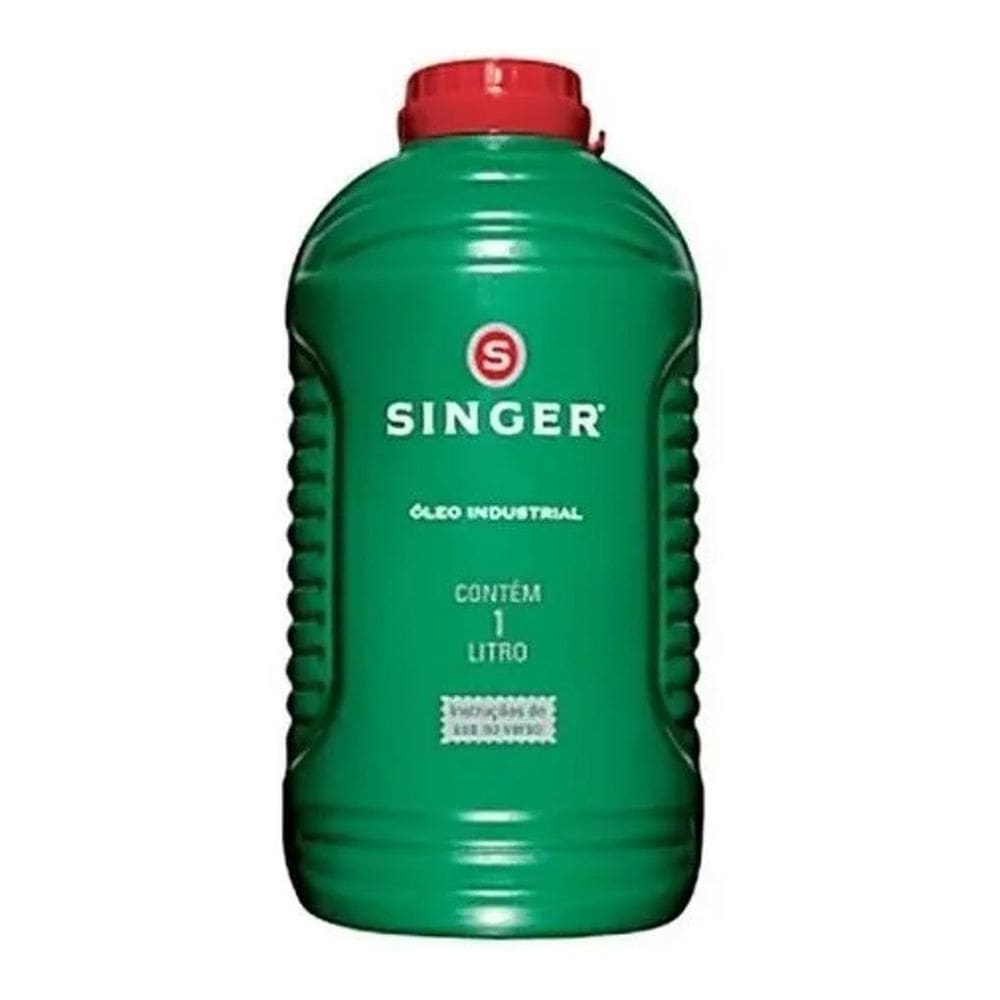 10X Óleo Lubrificante Multiuso Singer Profissional 1 Litro