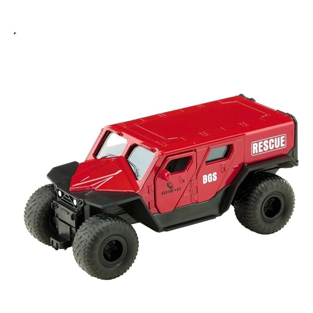 Miniatura Carro De Resgate Ghe-O Rescue Siku 1/50 Metal