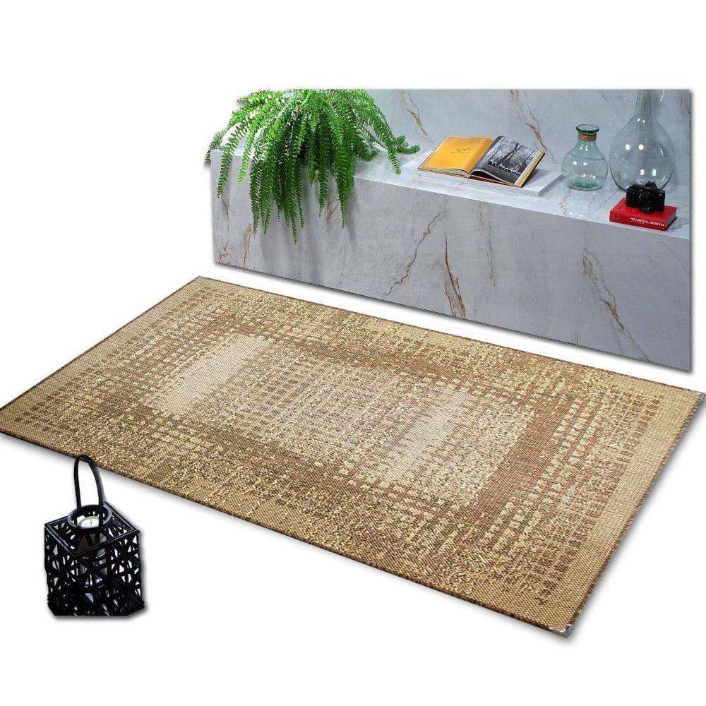 Tapete Sisal Sala Quarto 2,00X2,50 Mescla S-611