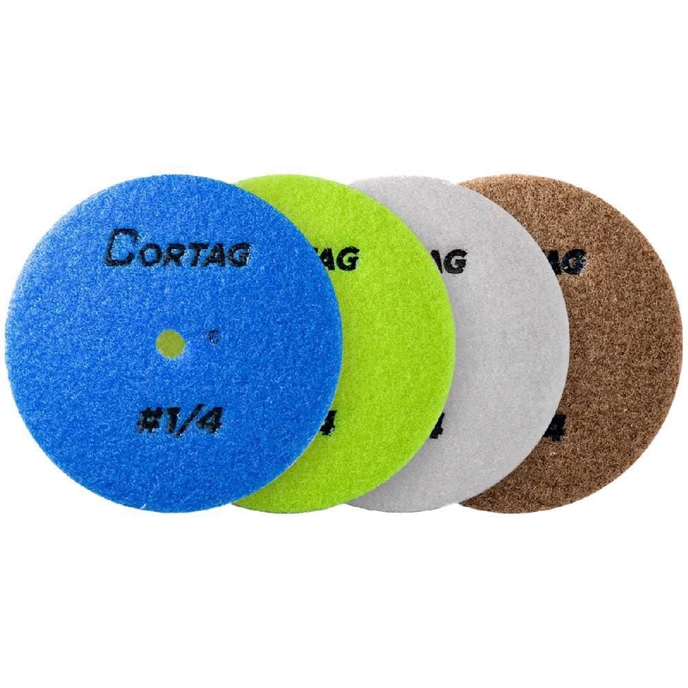 Jogo De Discos Para Polimento Com 4 Peças 62810 - Cortag