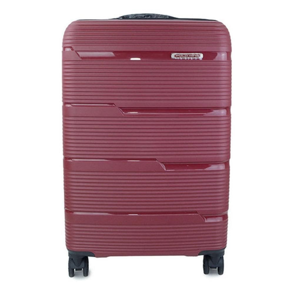 Mala De Viagem Bordo Polipropileno Polo King Luxo Rodas 360