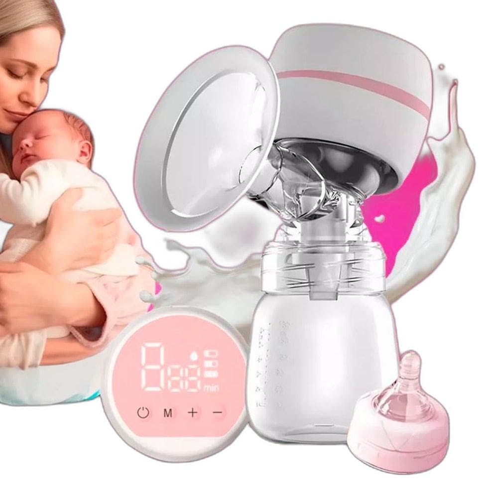 Tira Leite Elétrico Bomba Materno Digital Usb Sucção 180Ml
