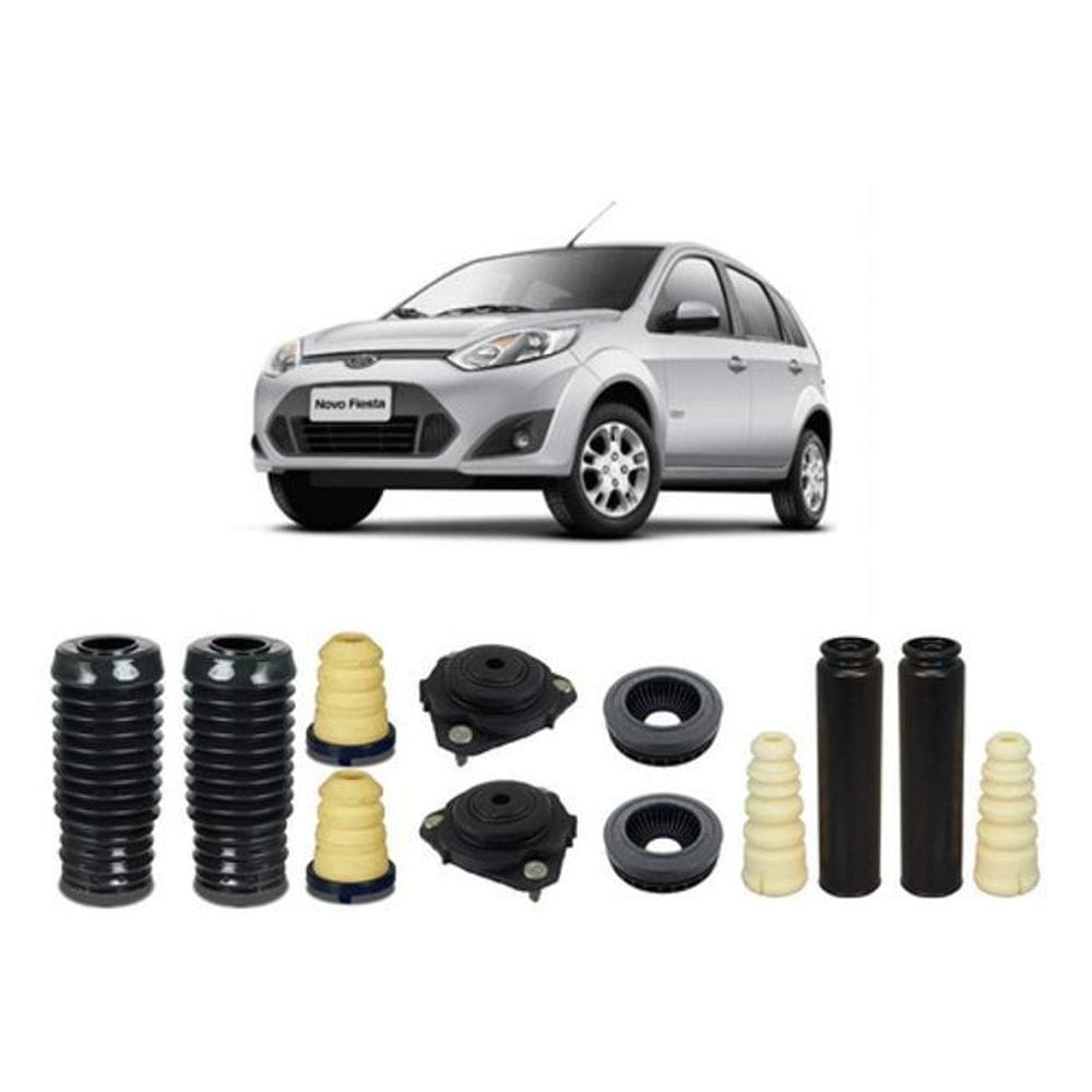 Kit Suspensão Dianteira Traseira Fiesta 2008 2009 2010 2011