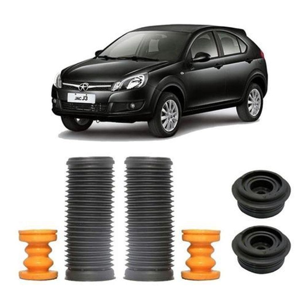Kit Batente Suspensão Traseira Jac J3 2012013 2014 2015