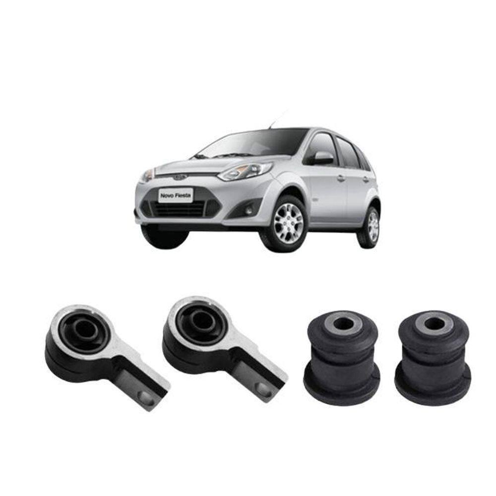 Kit 4 Bucha Balança Suspensão Dianteira Fiesta 2002 2003 04