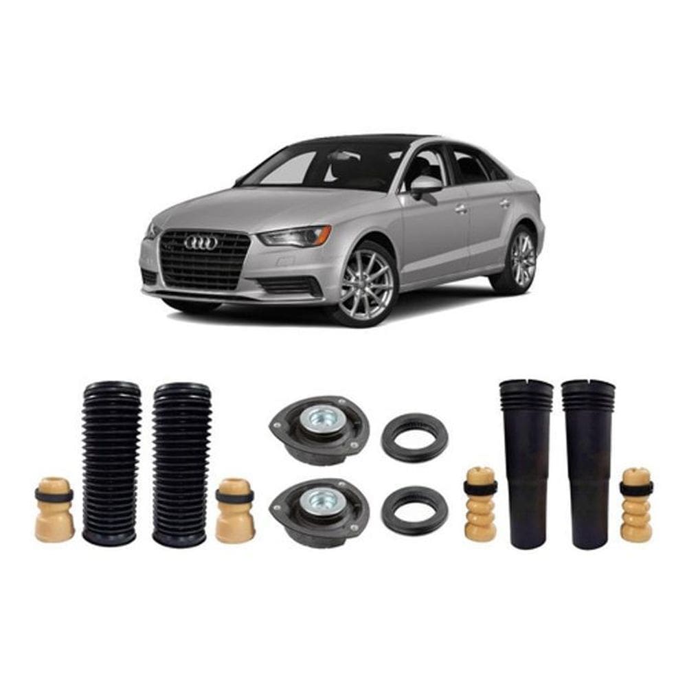 Kit Batente Dianteiro Traseiro Audi A3 Sedan 2018 2019 20