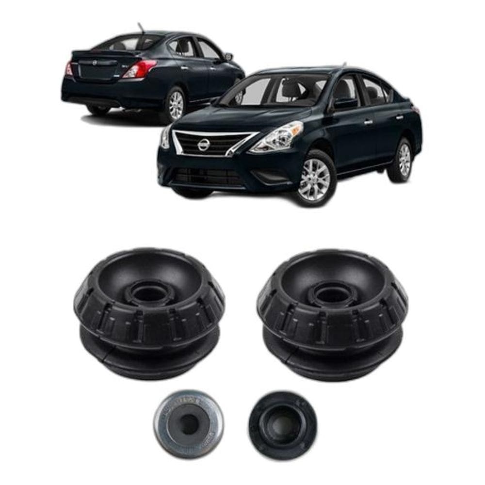 Par Coxim + Rolamento Dianteiro Nissan Versa 2017 2018 2019