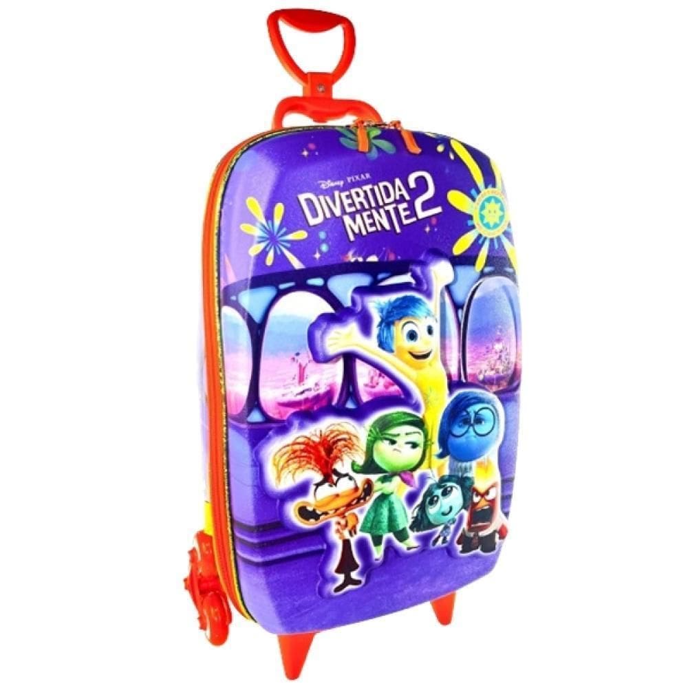 Mochila De Rodinhas 3D Maxtoy Divertidamente Sala Controle