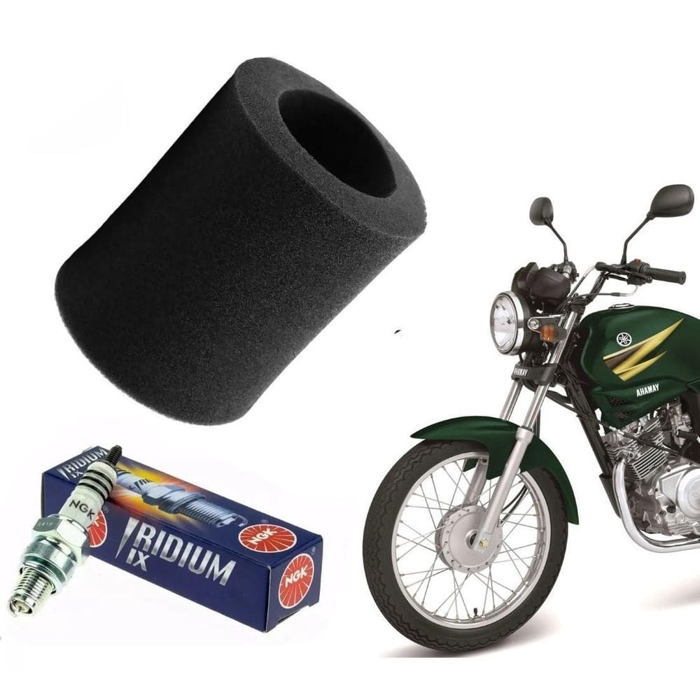 Filtro De Ar Vela Ngk Iridium Ybr Factor 125 2000 Ate 2014