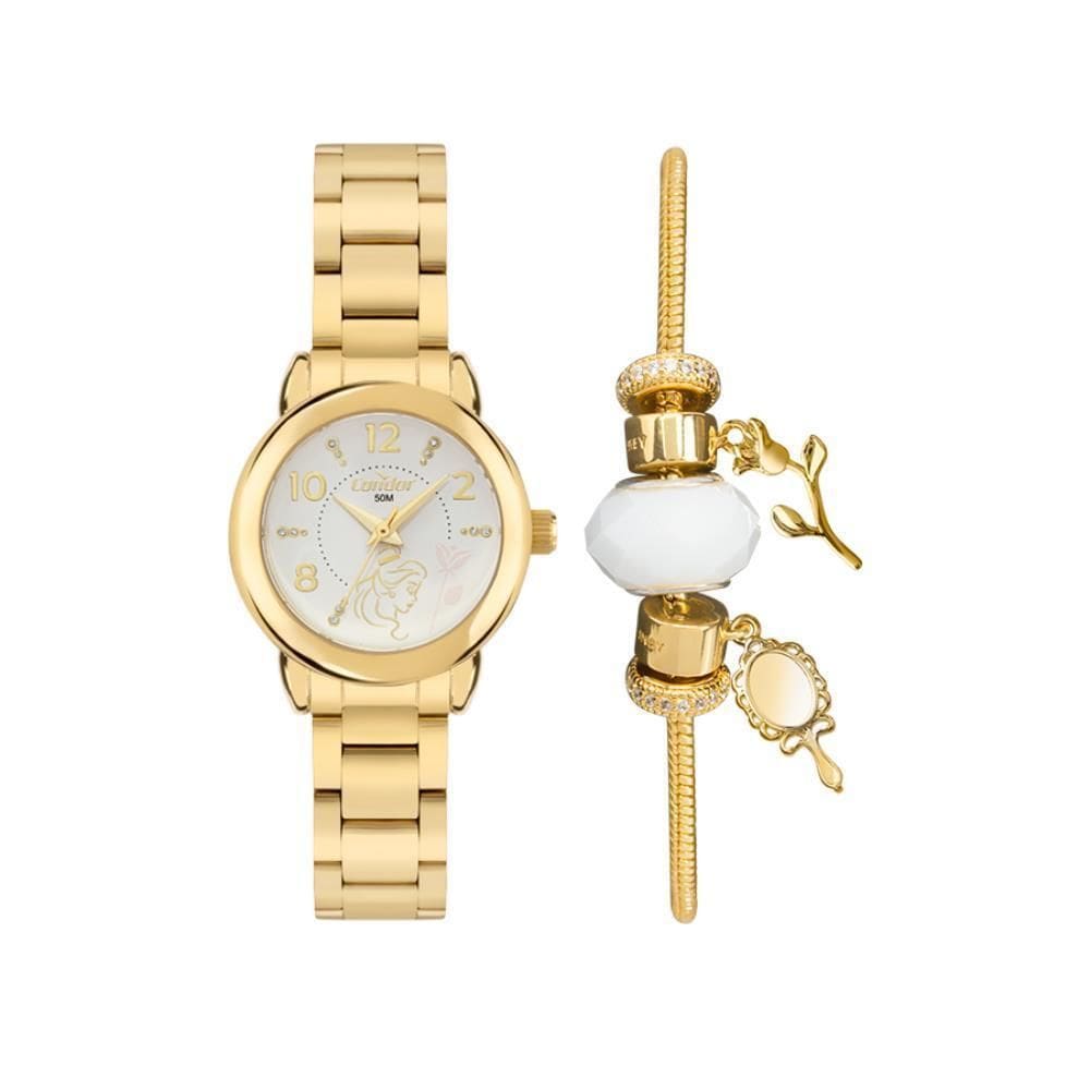 Relógio Condor Feminino Ref: Co2035Nmx/K4K Dourado Bela E A