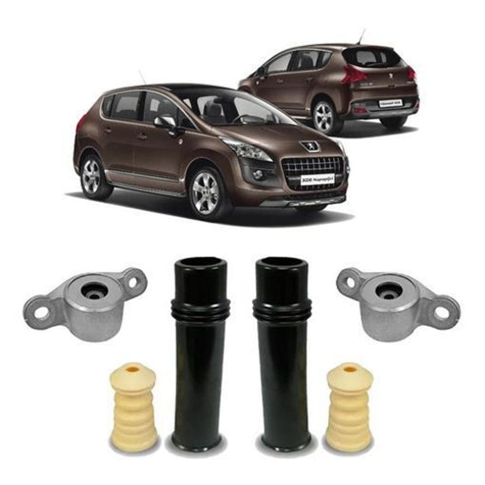 Kit Batente Suspensão Traseira Peugeot 3008 2010 2011 2012