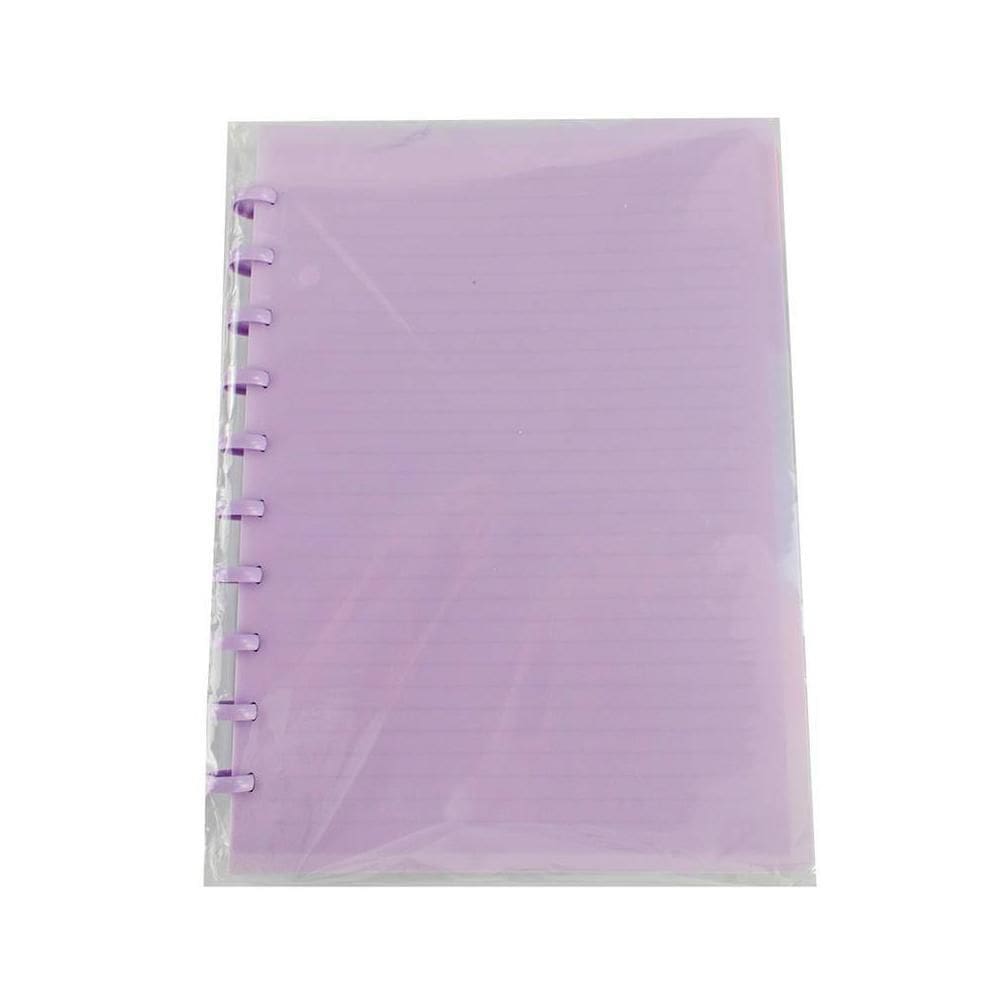 Caderno Disco Em Pp A4 Com 80 Folhas Escolar Yins Paper