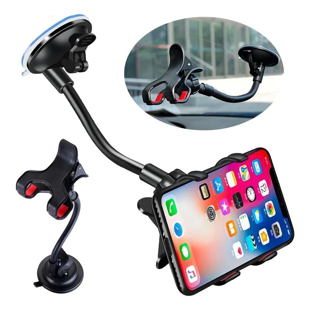 10X Suporte Veicular Carro Ventosa Anti Queda Smartphone