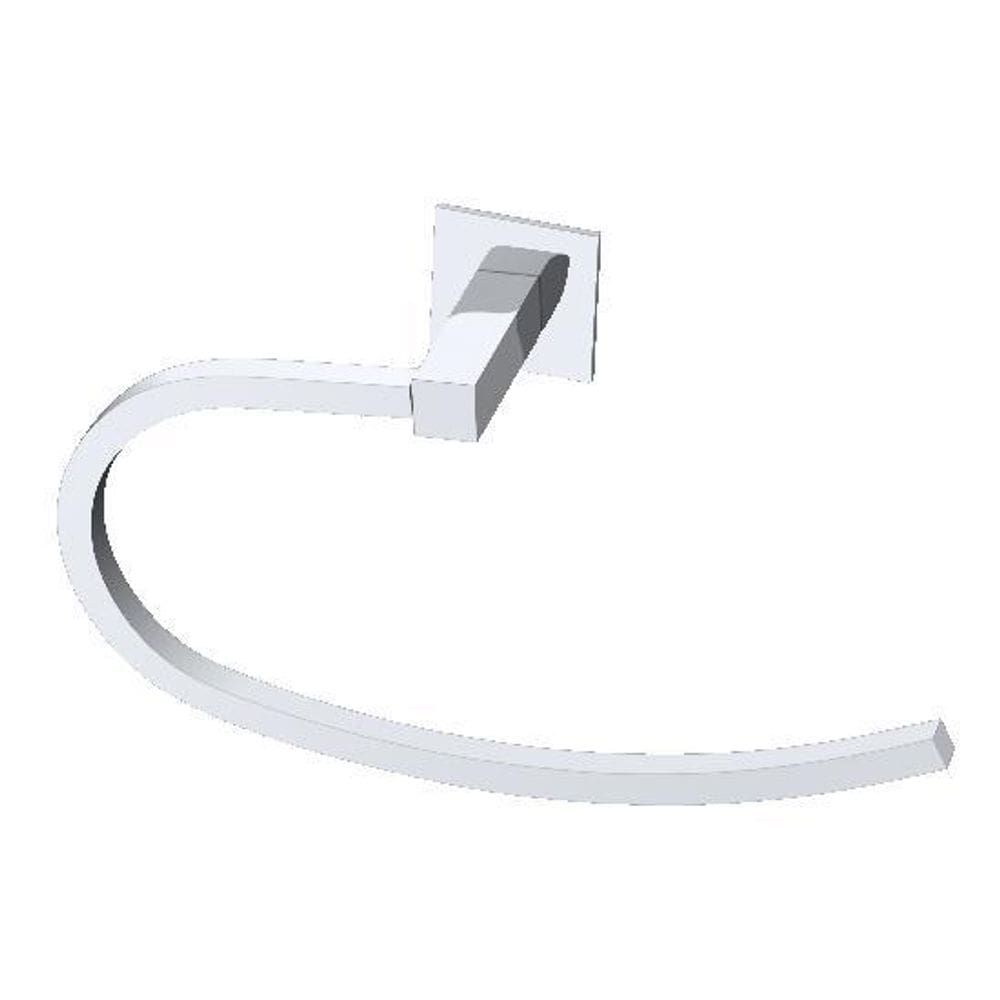 Toalheiro Porta Toalha Argola Para Banheiro 22,5Cm Cromado