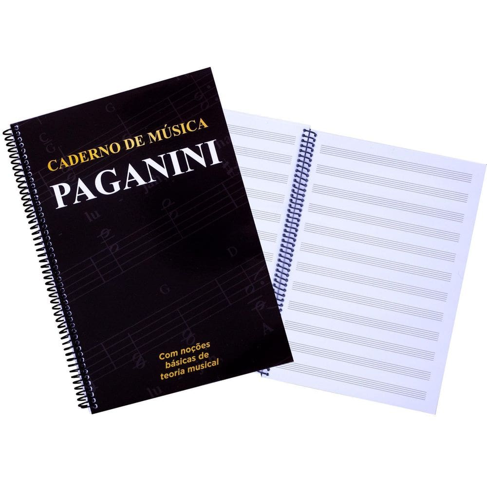 Caderno Pautado Paganini 50 Folhas Pcm050D