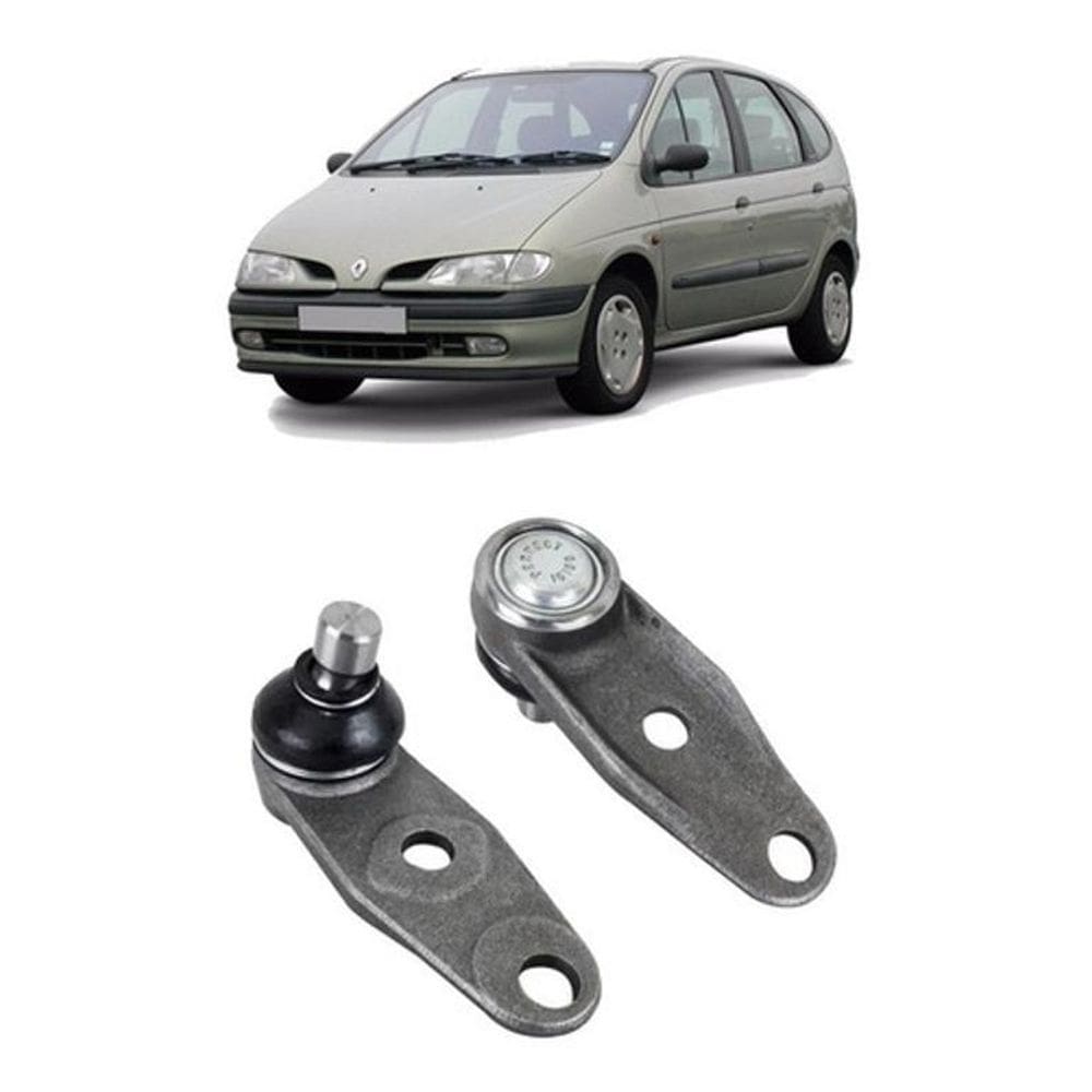 Kit 2 Pivô Inferior Suspensão Dianteira Renault 98 1999