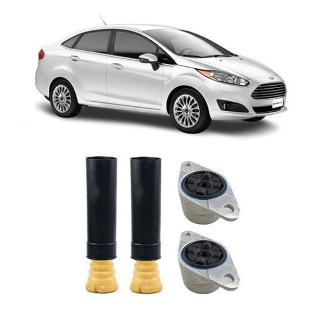 Kit Batente Suspensão Traseira Fiesta Sedan 2014 2015 2016