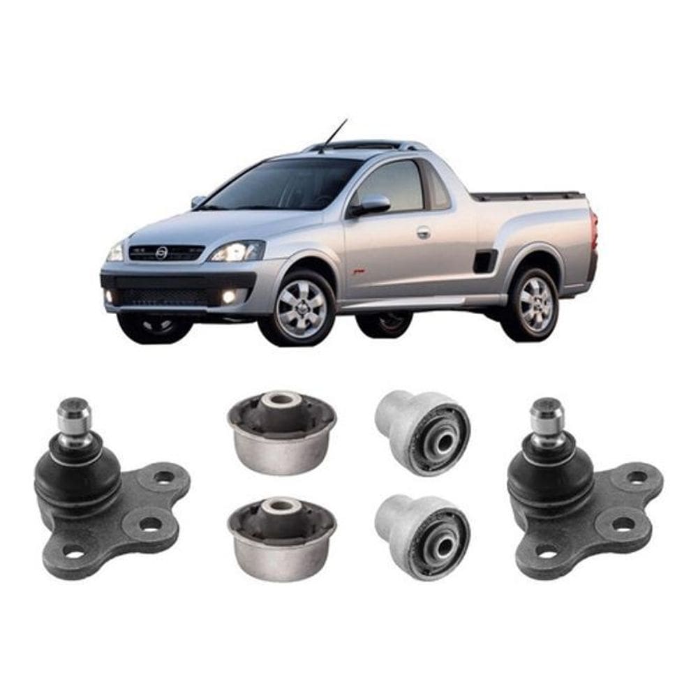Kit Pivô Bucha Balança Leque Dianteira Montana 2008 2009 10
