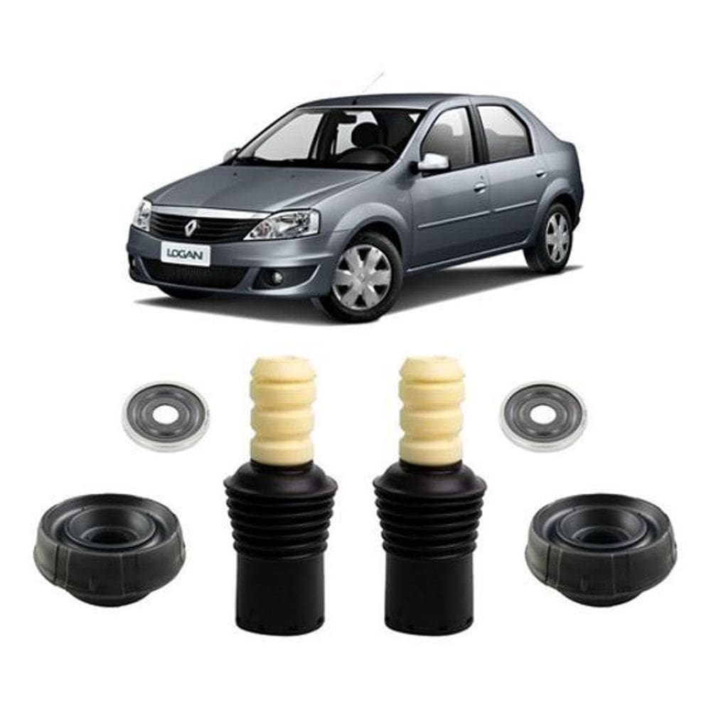 2 Kit Do Amortecedor Dianteiro Logan 2007 2008 2009 2010 11