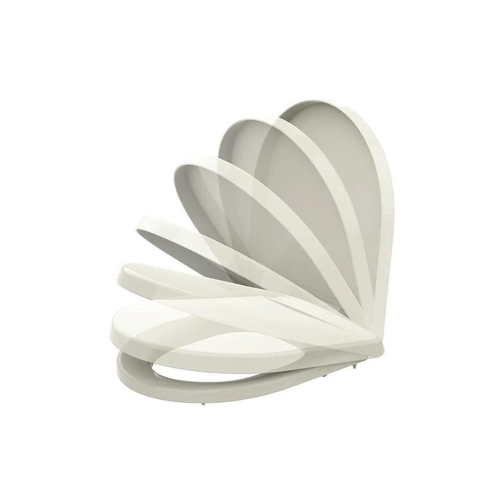 Assento Sanitário Smart Pp Pergamon Tupan Soft Close Celite