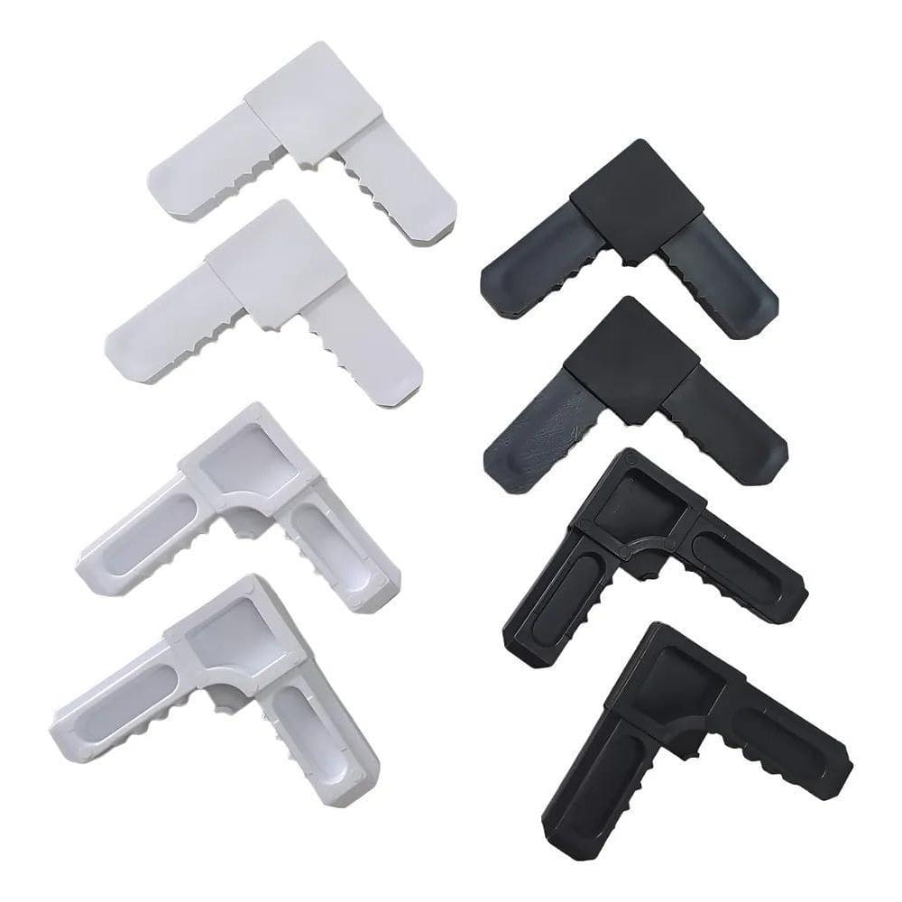 10X Cantoneira Perfil Aluminio Tela Mosquiteira 4 Unidades