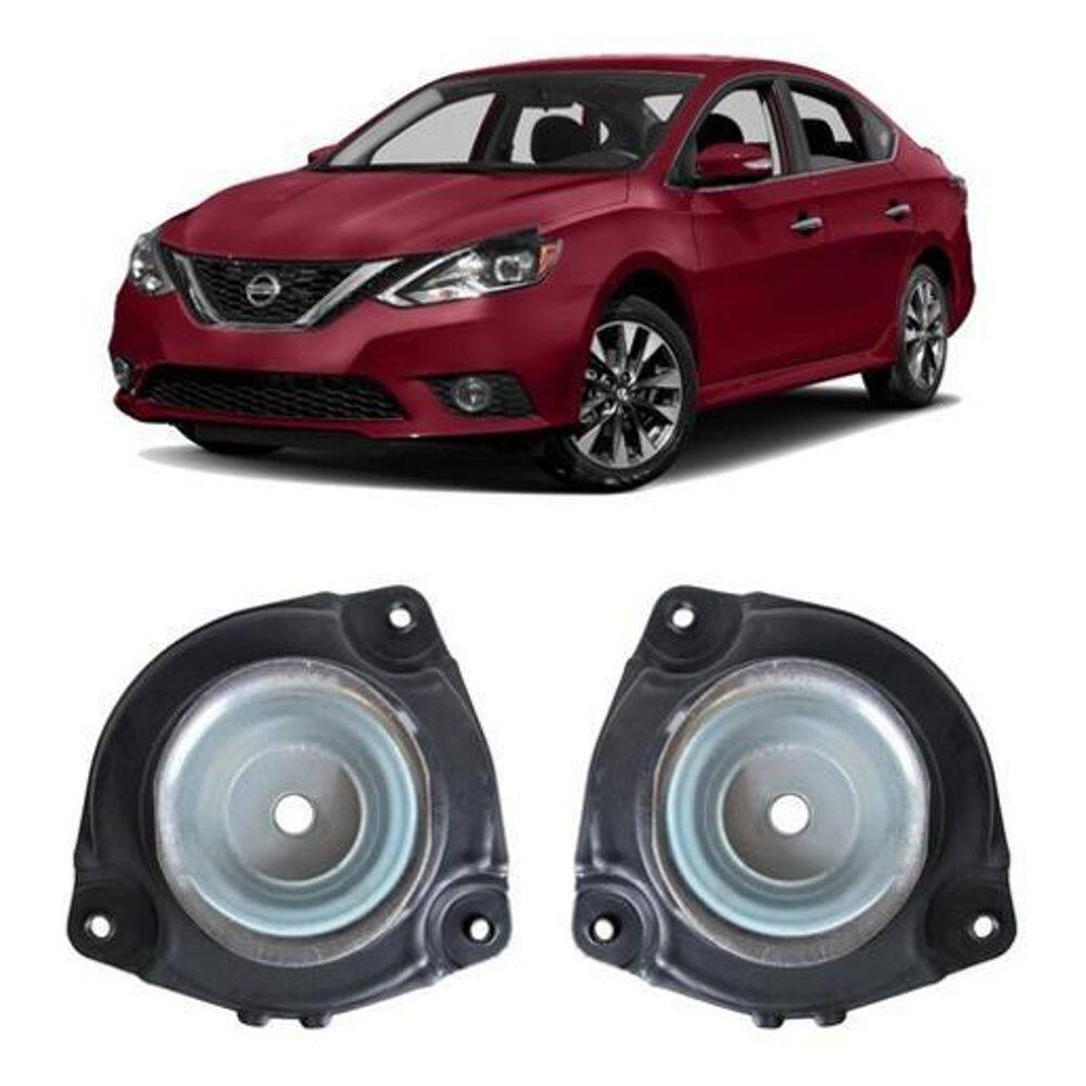 Par Batente Amortecedor Dianteiro Nissan Sentra 2014 A 2016
