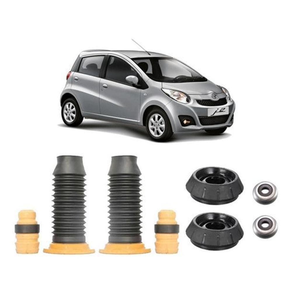 Kit 2 Coxim Batente Dianteiro Jac JKit 2 2 2013 2014 15 16
