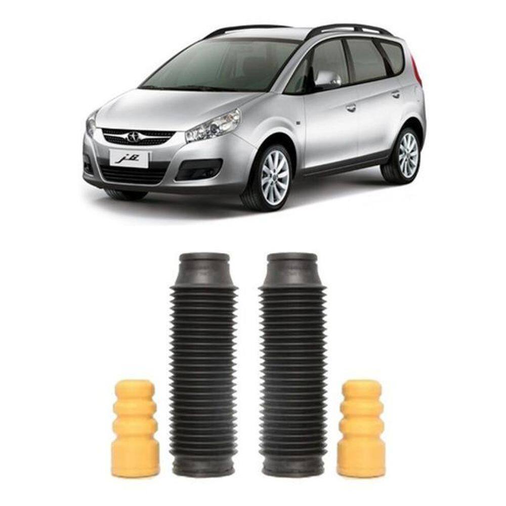 Par Batente Coifa Do Amortecedor Traseiro Jac J6 2011 2012