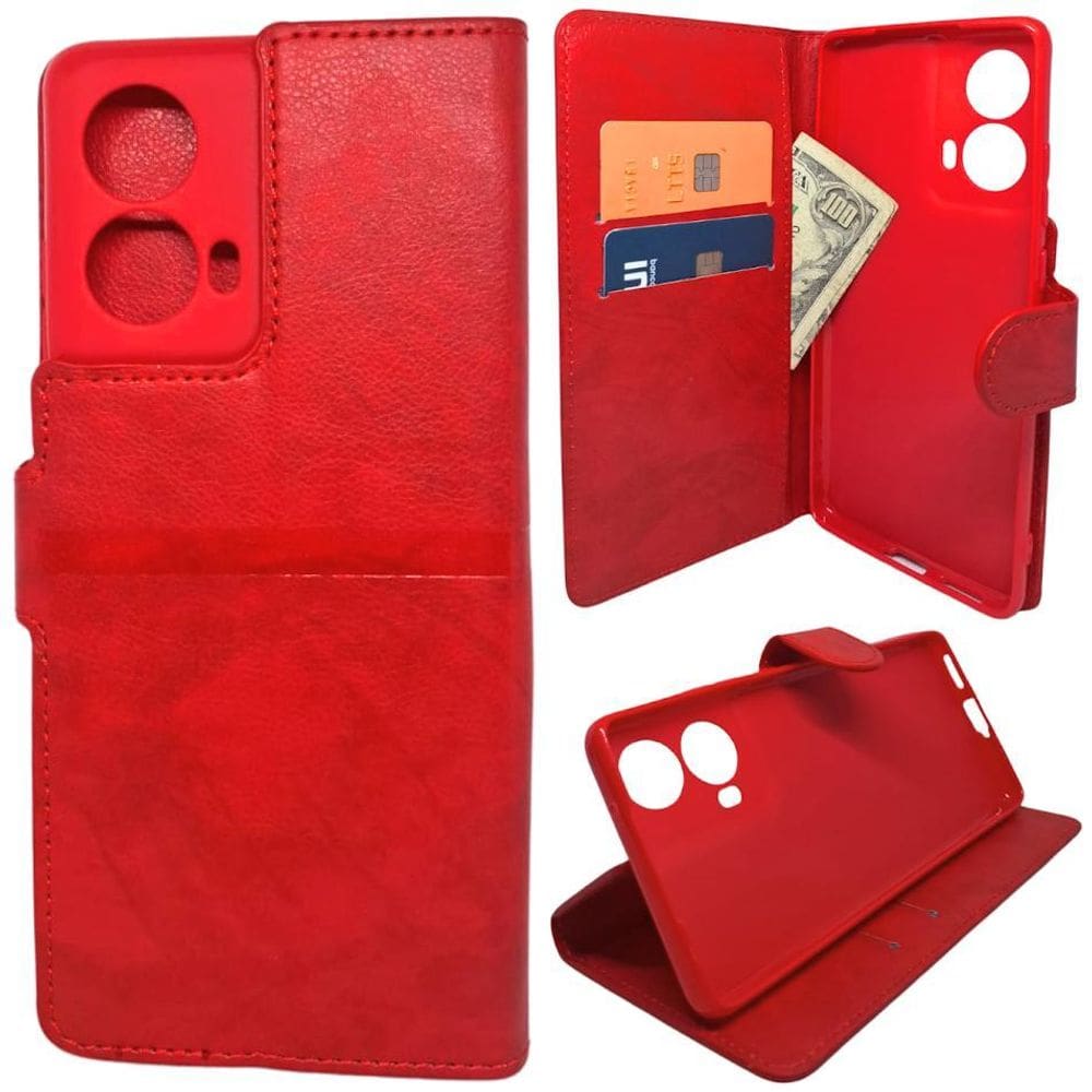 Capa Carteira Para Motorola G85 Tela De 6.67 Capinha Case