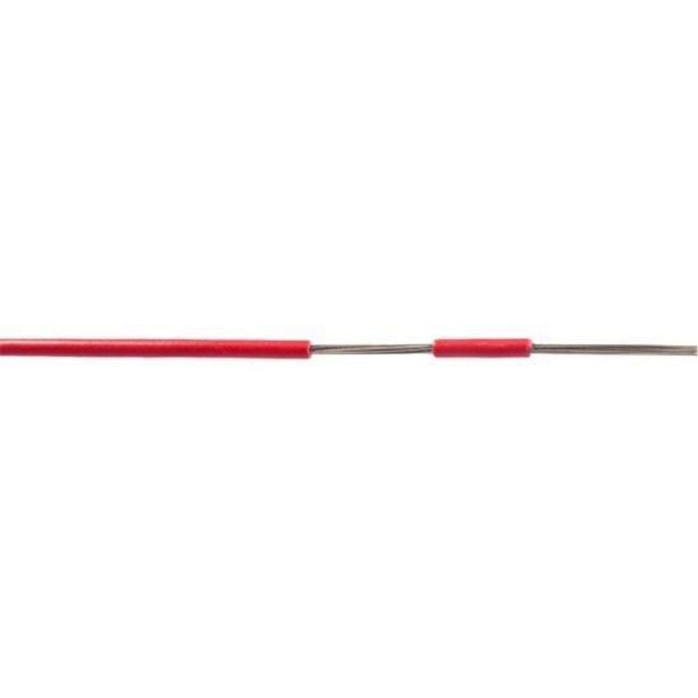 Fio Cabinho Flexível 0,30Mm Vermelho Tiaflex - Rl / 100