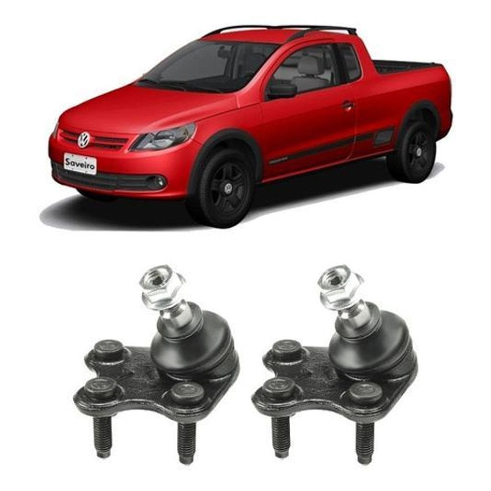 Kit 2 Pivô Inferior Bandeja Dianteira Saveiro 11 2 2013