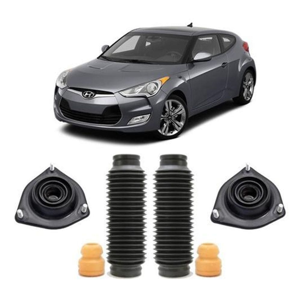 Kit Batente Suspensão Dianteira Veloster 2011 2012013 14