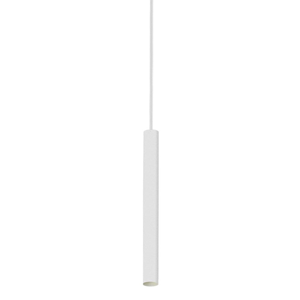 Lustre Pendente Taschibra Tabli Mr11 40Cm Tubular Branco