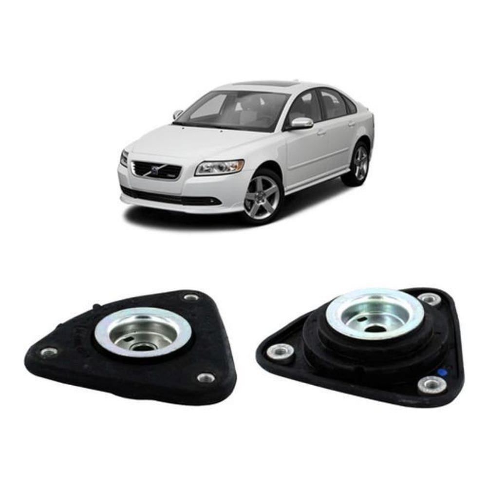 Par Batente Amortecedor Dianteiro Volvo S40 2005 2006 2007